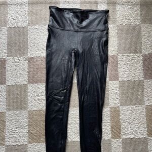 Women’s Spanx faux leather leggings